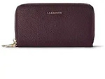 Lazarotti Bologna Leather XL Double Zip-Around Geldb&ouml;rse RFID Leder 20 cm rot