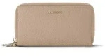 Lazarotti Bologna Leather XL Double Zip-Around Geldb&ouml;rse RFID Leder 20 cm beige