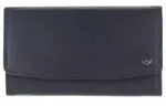 Golden Head Polo Geldb&ouml;rse RFID Schutz Leder 17.5 cm blau