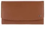 Golden Head Polo Geldb&ouml;rse RFID Schutz Leder 17.5 cm braun