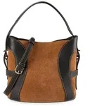 AIGNER Deborah Schultertasche Leder 22 cm braun