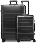 Redolz Pro Aluminium 4 Rollen Kofferset 2-teilig schwarz