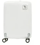 Mandarina Duck Sky Duck 4 Rollen Kabinentrolley 55 cm mit Dehnfalte weiss