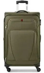 Wenger Beaumont 4 Rollen Trolley L 78 cm mit Dehnfalte oliv
