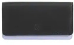 DuDu Geldb&ouml;rse RFID Leder 17,5 cm grau