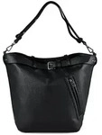 Liebeskind Zita Shopper Tasche Leder 43 cm schwarz