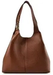 Coccinelle C-Easy Shopper Tasche Leder 35 cm braun