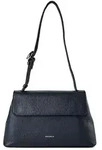Coccinelle Fern Schultertasche Leder 33 cm blau