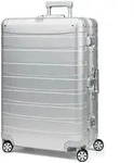 Redolz Pro Aluminium 4-Rollen Trolley L Aluminium 77 cm silberfarben