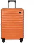 Bric's Nausicaa 4 Rollen Trolley L 78 cm mit Dehnfalte orange