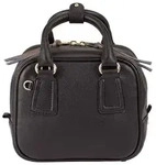 DuDu Skyline Handtasche Leder 20.5 cm schwarz