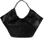 Coccinelle Smash Schultertasche Leder 64 cm schwarz