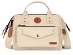 Cabaia Crossbody Nubuck Medium Handtasche M 26 cm beige