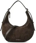 Coccinelle Whisper Schultertasche Leder 23.5 cm braun