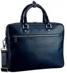 Leonhard Heyden Montreal Aktentasche Leder 38 cm blau