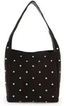 FredsBruder Endless Beads Schultertasche Leder 39 cm braun