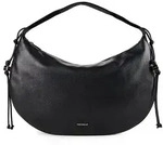 Coccinelle Thess Schultertasche Leder 45 cm schwarz