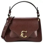 Coccinelle C-Me Schultertasche Leder 23.5 cm rot