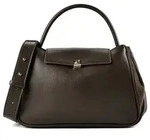 Coccinelle Pansy Schultertasche Leder 27 cm braun