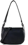 Mandarina Duck Mellow Schultertasche Leder 36 cm blau