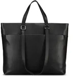 Jost Lysa Business Shopper Leder 36 cm Laptopfach schwarz