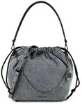 Liebeskind Lya Schultertasche 28 cm blau