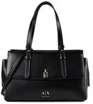 Armani Exchange Taylor Schultertasche 35 cm schwarz