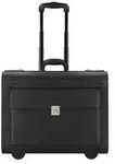 Dermata 2 Rollen Pilotentrolley 40 cm schwarz
