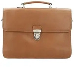 Picard Toscana Aktentasche Leder 37 cm Laptopfach braun