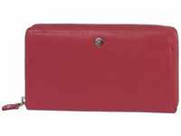 Greenburry Spongy Geldbörse Leder 19 cm red