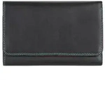 Mywalit Medium Tri-fold Geldb&ouml;rse I Leder 14 cm schwarz