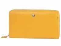 Greenburry Spongy Geldbörse Leder 19 cm yellow