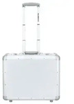 Alumaxx 2 Rollen Businesstrolley 37 cm Laptopfach silberfarben