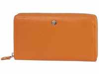 Greenburry Spongy Geldbörse Leder 19 cm orange