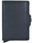 Secrid Twinwallet Crisple Kreditkartenetui Geldb&ouml;rse RFID Leder 6,5 cm schwarz