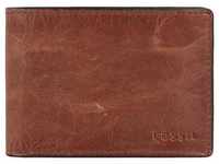 Fossil Derrick Geldbörse Leder 10,5 cm braun