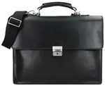 The Bridge Story Uomo Aktentasche Leder 40 cm schwarz