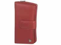 Greenburry Spongy Geldbörse Leder 9,5 cm red