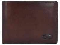 Bric's Monte Rosa Geldbörse RFID Leder 12,5 cm braun