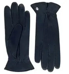Roeckl Antwerpen Handschuhe Leder blau