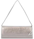 Picard Auguri Clutch Tasche Leder 26 cm grau