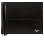 Golden Head Colorado Geldb&ouml;rse RFID Leder 11 cm mit Geldscheinklammer schwarz