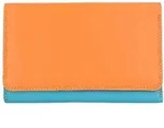 Mywalit Medium Tri-fold Geldb&ouml;rse I Leder 14 cm orange