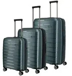 Travelite Air Base 4-Rollen Kofferset 3tlg. petrol