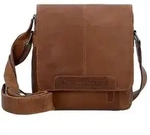 The Chesterfield Brand Wax Pull Up Umh&auml;ngetasche Leder 22 cm braun
