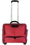 Dermata 2 Rollen Businesstrolley 41 cm Laptopfach rot
