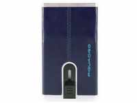 Piquadro Blue Square Kreditkartenetui RFID Leder 6 cm nachtblau