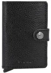 Secrid Miniwallet Vegetable Kreditkartenetui RFID Leder 6,5 cm schwarz