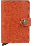Secrid Miniwallet Vegetable Kreditkartenetui RFID Leder 6,5 cm braun
