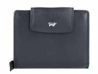 Braun Büffel Golf Edition Geldbörse Leder 12 cm schwarz